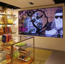 MCM Flagship Interactive Media Wall